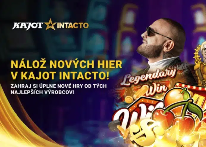 Kajot intacto nové hry