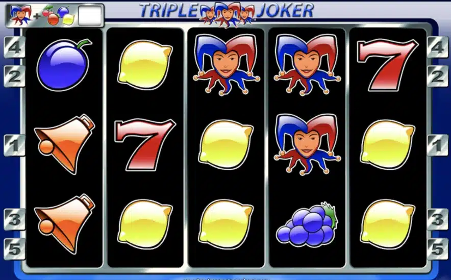 Ukážka automatu Triple Joker