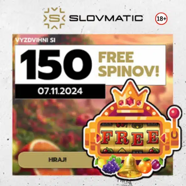 150 free spiny slovmatic