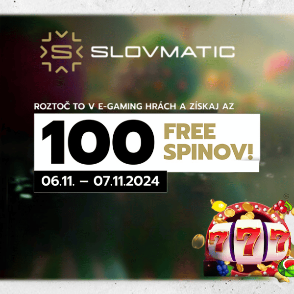 Slovmatic 100 free spiny