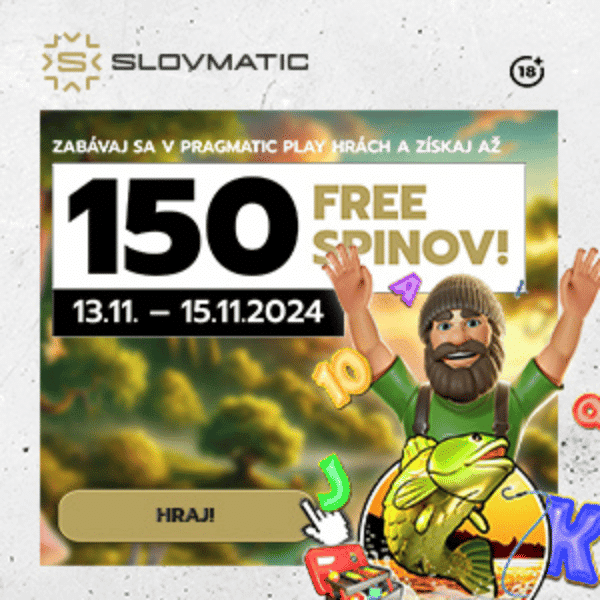 slovmatic 150 free spinov