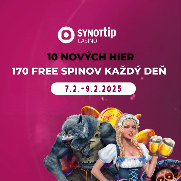 Synottip 170 free spiny