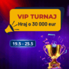 Turnaj o 30 000 EUR vo Fortune 🏆